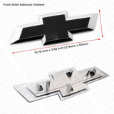 2016-19 Chevy Silverado 1500 Bowtie Front Grille Logo Emblem Z71 OEM Black Sport