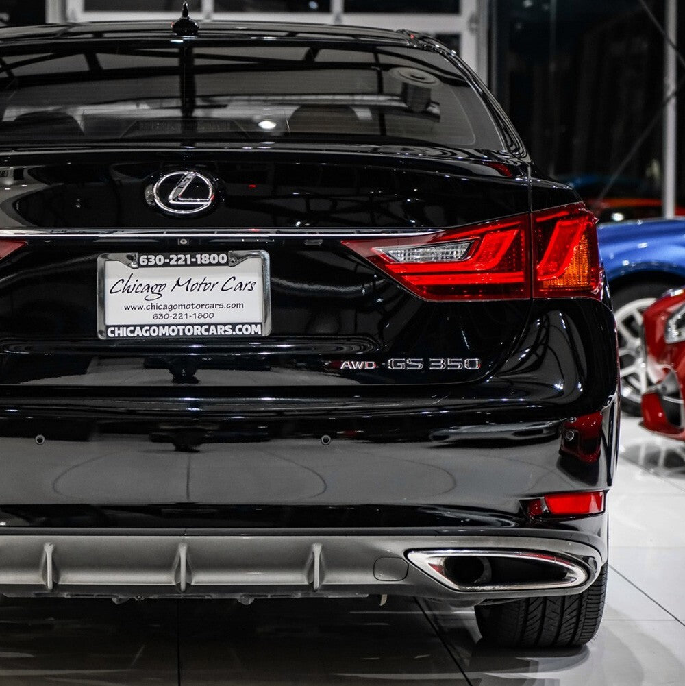 Lexus Rear Trunk AWD Nameplate Letter Logo Badge Car Emblem F-Sport Gloss Black