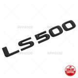 For Lexus Rear Turnk Lid LS 500 Letter Logo Badge Emblem Car Replace Matte Black