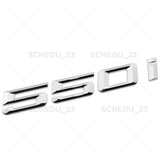 550i Letter Logo Emblem Replace Badge Trunk Lid M Series Performance F10 Chrome
