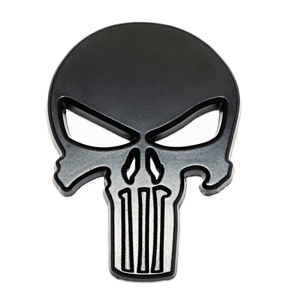 Universal 3D Fashion Metal Skull and Ghost Car Decal Sticker Auto Decoration