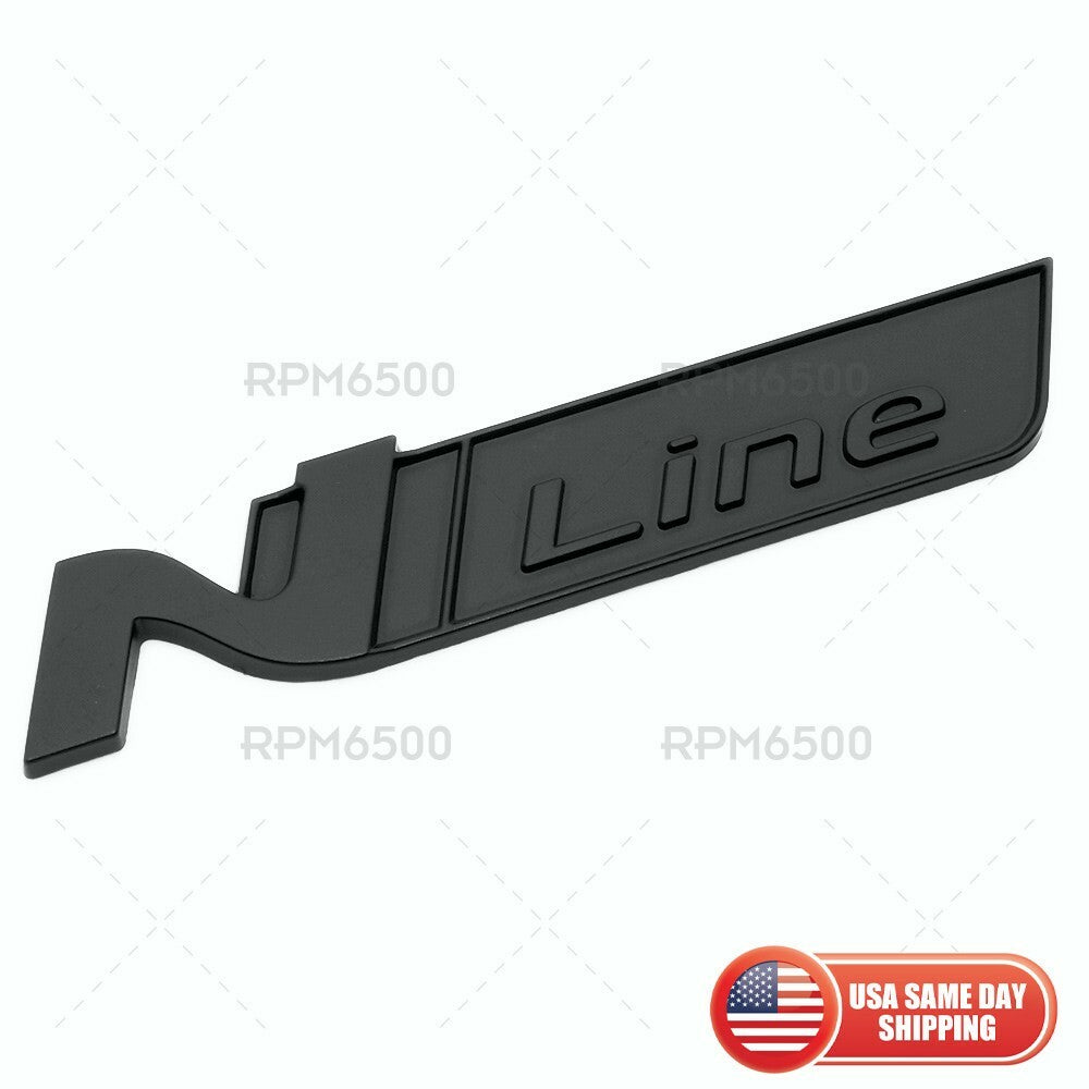 Universal Car Fender Side Marker Logo Badge Nameplate Emblem Sport Blackout
