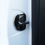 2X Stainless Steel Auto Car Door Striker Cover Lock Buckle Cap F-SPORT For Lexus