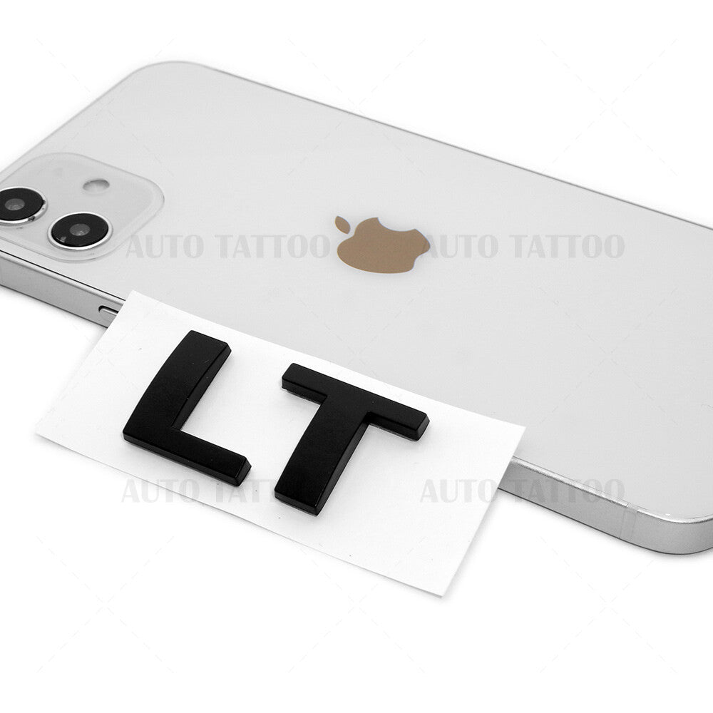 Chevy Equinox LT Liftgate Nameplate Letter Logo Badge Emblem Sport Matte Black