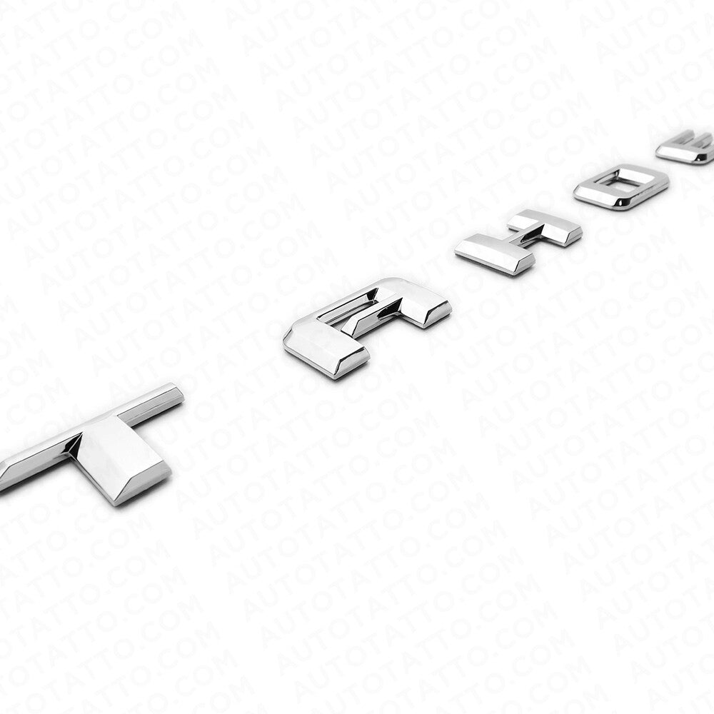 2021+ Chevy Tahoe OEM Chrome Liftgate Vehicle Nameplate Emblem Sport Decorate