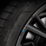 4x Performance Sport Wheels Aluminum Sticker Badge Logo Emblem M Power