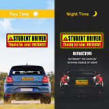 Please Be Patient Student Driver Magnet Car Signs Warning Sticker Magnetic Decal