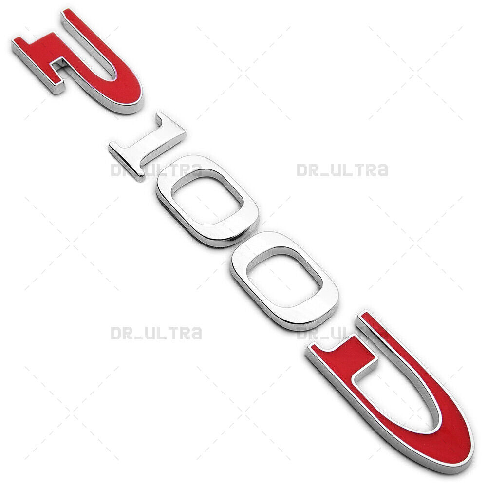 Tesla Rear Liftgate P100D Letter Nameplate Logo Badge Emblem Sport OEM Chrome