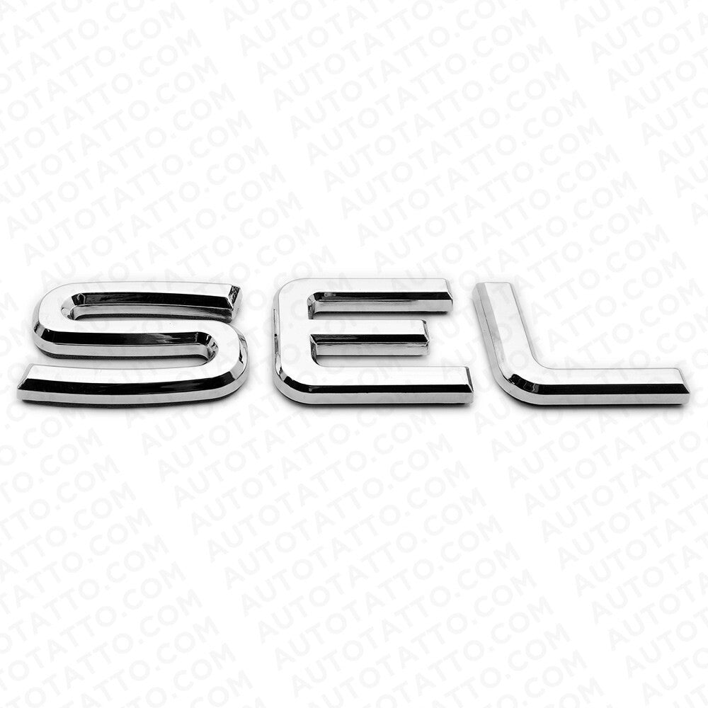 22-24 VW SEL Rear Liftgate Hatch Lid Letter Nmaeplate Badge Emblem Chrome