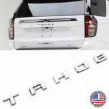 2021+ Chevy Tahoe OEM Chrome Liftgate Vehicle Nameplate Emblem Sport Decorate