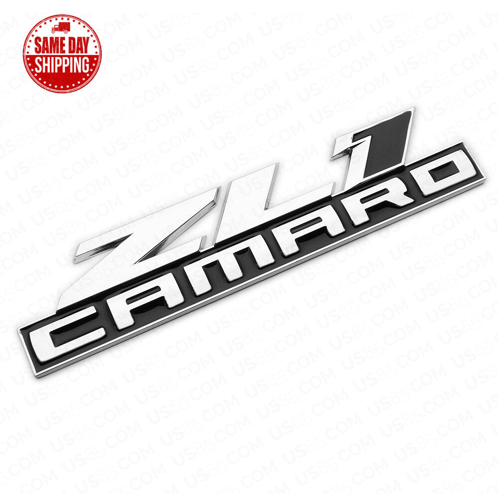 Chevy ZL1 Camaro Truck Lid Bumper Letter Logo Emblem Badge Sticker Racing Sport
