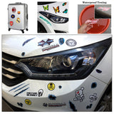 Fashion 3D Creative Waterproof Car Sticker for Auto Scratch Cover or Decoration
