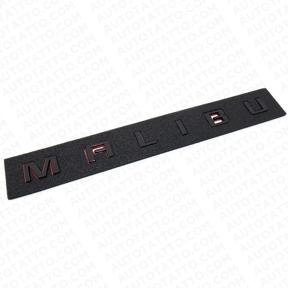 16-23 Chevy Malibu Side Door Letter Emblem Logo Badge Nameplate Redline Edition