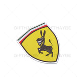 Universal 1x or 2x Fashion Aluminum Alloy Donkey Car Decal Sticker Decoration