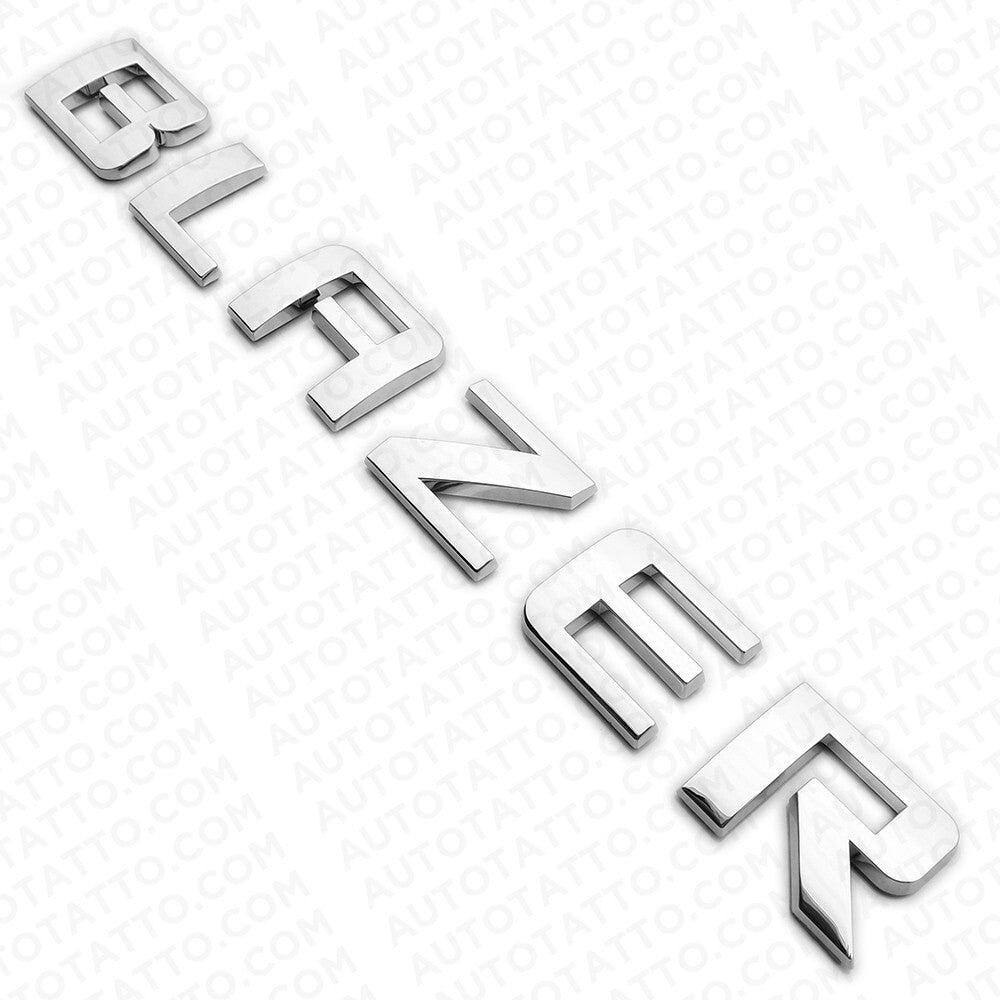 19-24 Chevrolet Blazer Rear Liftgate Letter Nameplate Badge Emblem Chrome