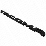 2x 15-21 Gloss Black Tacoma Letter Front Side Door Nameplate Emblem Badge Logo
