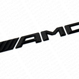 S AMG Edition Trunk Emblem Logo Sticker Badge Decoration Sport Gloss Black Red