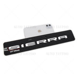 19-21 GMC Sierra with Denali Tailgate Logo Emblem Pickup Badge Nameplate Chrome