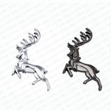 Universal Fashion Zinc Alloy Deer Ours is the Fury Car Decal Sticker Decoration