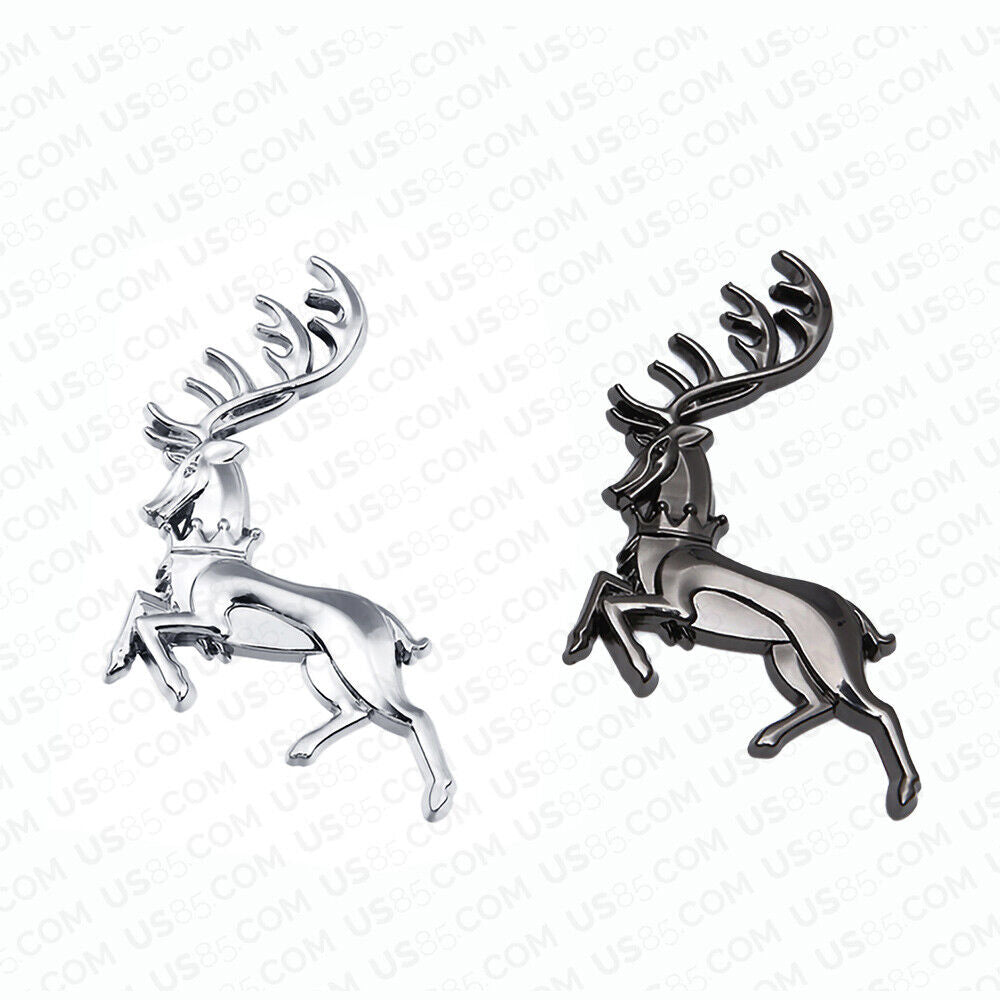 Universal Fashion Zinc Alloy Deer Ours is the Fury Car Decal Sticker Decoration