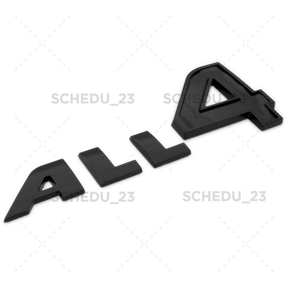 2pcs Mini Cooper Clubman Countryman F54 F60 R60 Door ALL 4 Badge Black Emblem