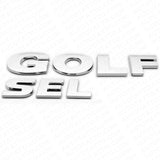 2015-2021 Volkswagen Rear Liftgate Golf SEL Nameplate Emblem Badge Chrome