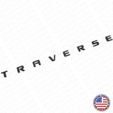 Chevy Traverse Front Door Left or Right Badge Nameplate Logo Emblem Gloss Black