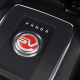 Aluminum Alloy Central Control Knob SV Special Vehicle Operation Decal Sticker