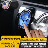 Mercedes GLA GLB CLA A Engine Start Stop Keyless Button Decorate Switch Cover