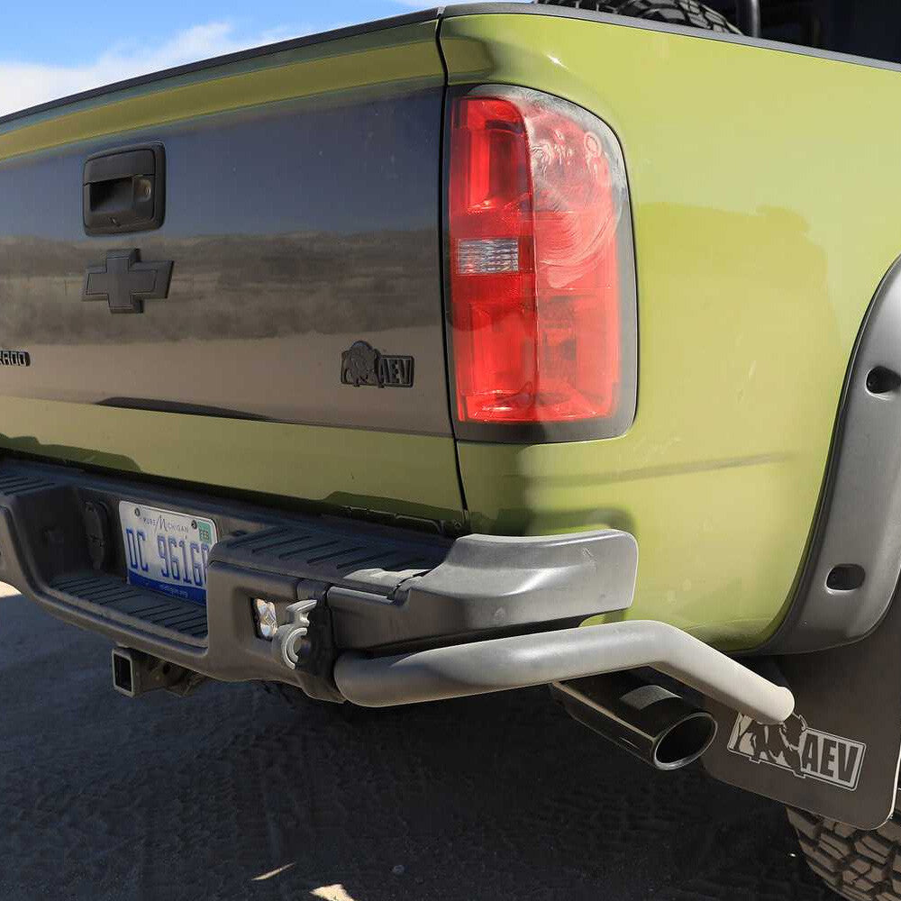For Chevrolet Colorado AEV Bison Tailgate Nameplate Logo Decal Emblem ZR2 Black