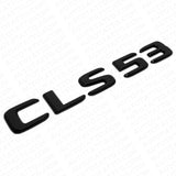 19-21 Mercedes-Benz CLS 53 CLS53 Letter Emblem Trunk Badge AMG Sport Matte Black
