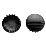 4Pc For Chevrolet GMC Center Caps 3.25” 83mm Blackout American USA Flag 22837060