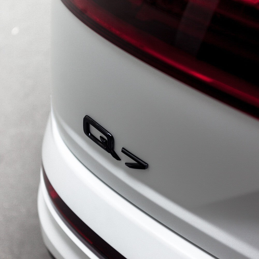 Audi Q7 Gloss Black Rear Letter Liftgate Nameplate Trunk Emblem Badge Sport