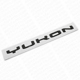 2021+ GMC Yukon Side Door Nameplate Logo Letter Badge Emblem AT4 XL Gloss Black