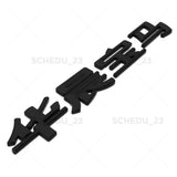 BMW Chinese Letter Emblem Badge Trunk Lid M Power Performance Sport 华晨宝马