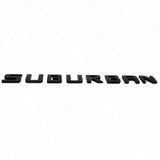 2x For Chevy Suburban Door Liftgate Nameplates Letter 3D Badge Emblem LTZ Black