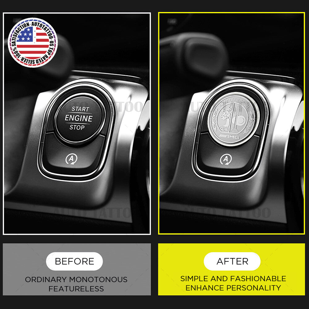 GLA GLB CLA A AMG Laurel Edition Engine Start Stop Keyless Button Decorate Cover