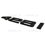 Matte Black BMW 428i 4Series Car Trunk Lid Emblem Badge Nameplate M Performance
