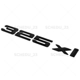 01-05 BMW 325xi Rear Trunk Lid Letter Emblem Badge M Performance Gloss Black