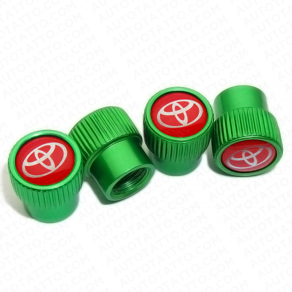 Universal Red Sport Car Wheels Tire Air Valve Caps Stem Dust Cover Gift Decorate