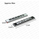 3D Fashion Metal Turbo Car Decal Badge Emblem Sticker for Auto Decoration