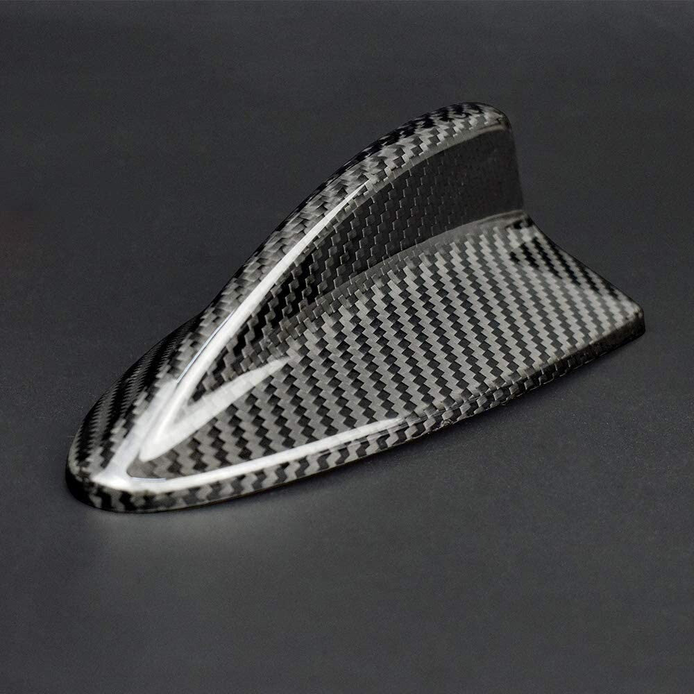 REAL CARBON FIBER SHARK FIN ANTENNA COVER CAP For BMW E90 E91 E92 3SEIRES M3 E82