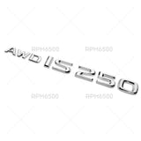 Lexus Trunk Oem Chrome AWD IS 250 Letter Logo Badge Emblem Car Replace F-Sport