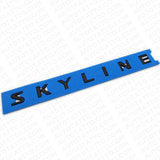Nissan Infiniti Skyline JDM Trunk Lid Logo Letter Badge Emblem Nameplate Black