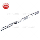 14-19 Corvette C7 OEM Chrome Front Rear Fender Set Letter Badge Emblem Sport