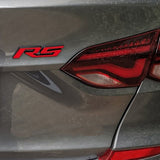 3D Fashion Metal RS Car Decal Badge Emblem Sticker for Chevry Auto Decoration