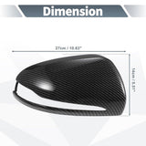 Carbon Fiber Mercedes W205 W213 X253 W222 C E S GLC Class Mirror Cover Replace