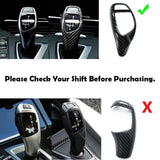 BMW F30 F20 F10 F15 F25 X6 X5 X4 X3 Carbon Fiber Texture Gear Shift Knob Cover