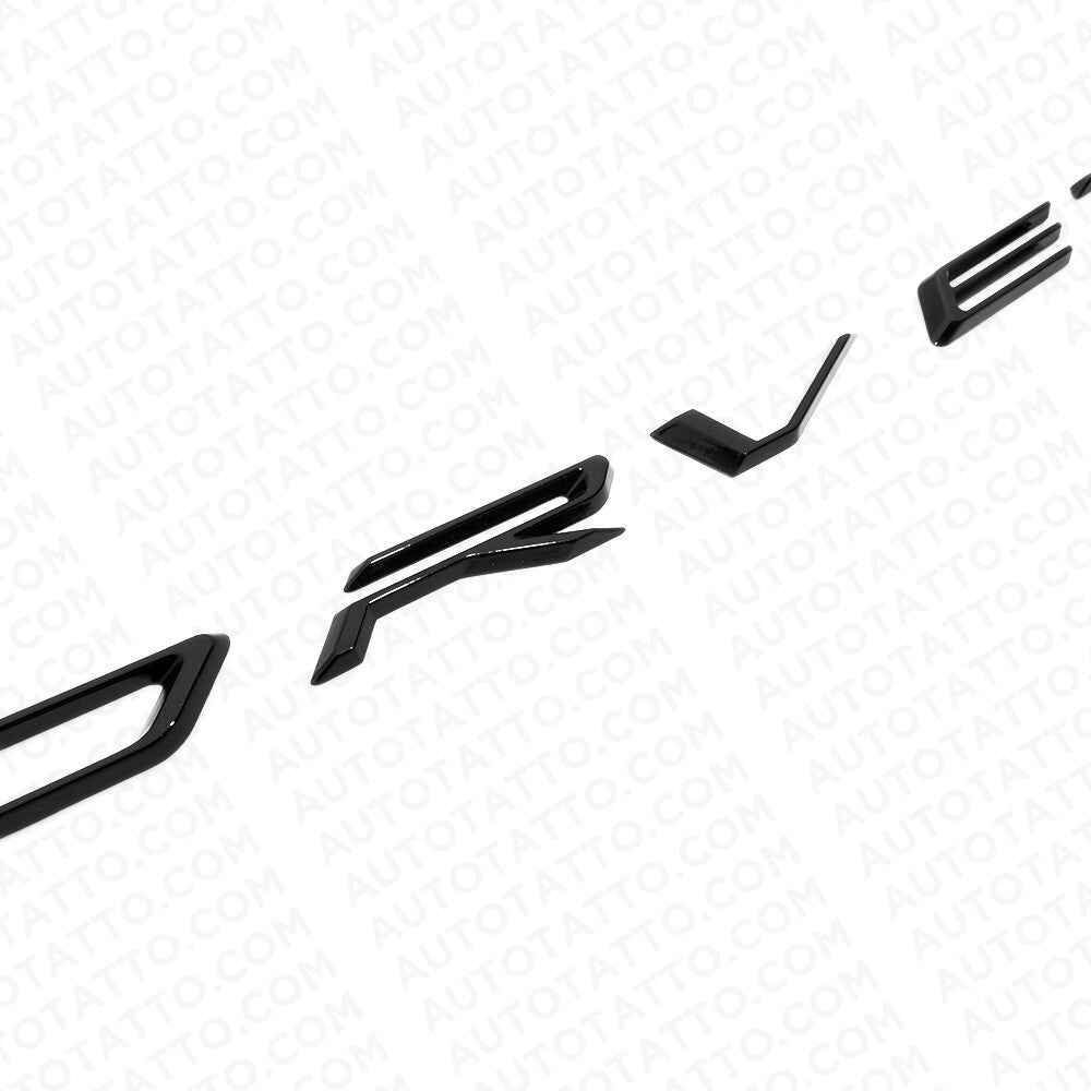 20+ Chevrolet C8 Rear Bumper Corvette Letter Badge Nameplate Emblem Gloss Black