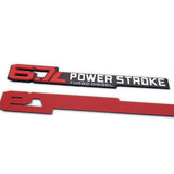 For 23-24-25 Super-Duty F-250 350 450 6.7L Power Stroke Diesel Door Emblem